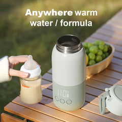 Anywhere warm water/formula