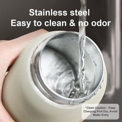 Stainless steel & Easy to clean & no odor